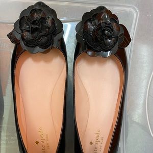 Kate Spade patent leather flats